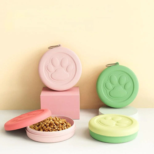 TRAILPAW – Portable Outdoor Pet Feeding Bowl