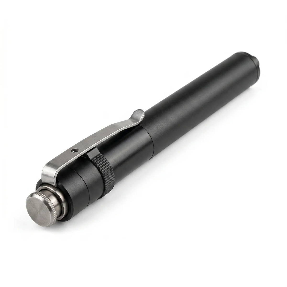 Telescoping Metal Defense Baton with Spring-Loaded Extension for Personal Safety and EDC