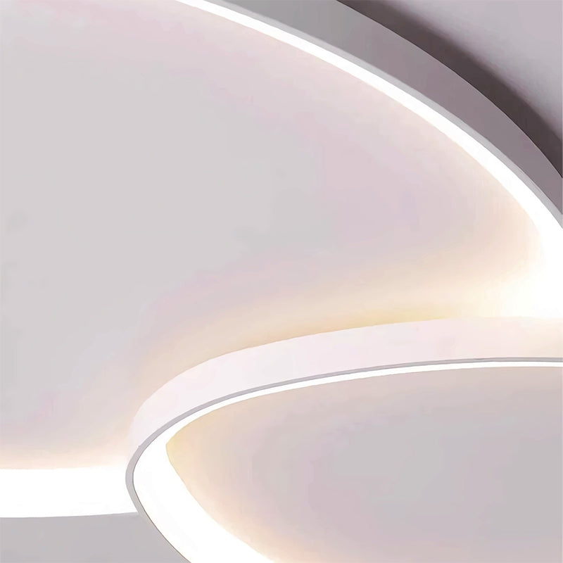 Lámpara de techo LED de montaje empotrado con control remoto de intensidad y temperatura de color para dormitorio, pasillo y sala de estar – Eficiencia energética