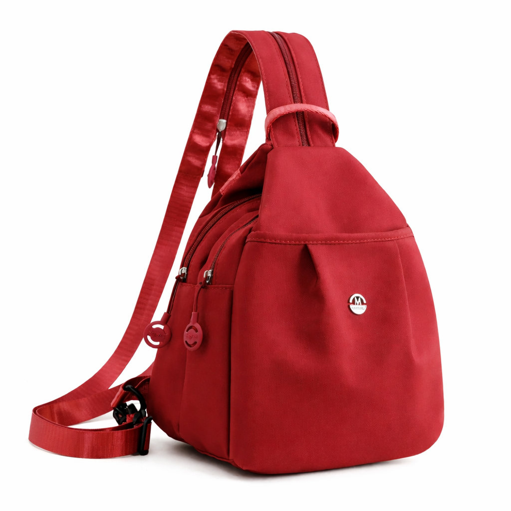 Convertible Crossbody Backpack with Hidden Pockets – Lightweight Water-Resistant Daily Carry Bag for Women & Men