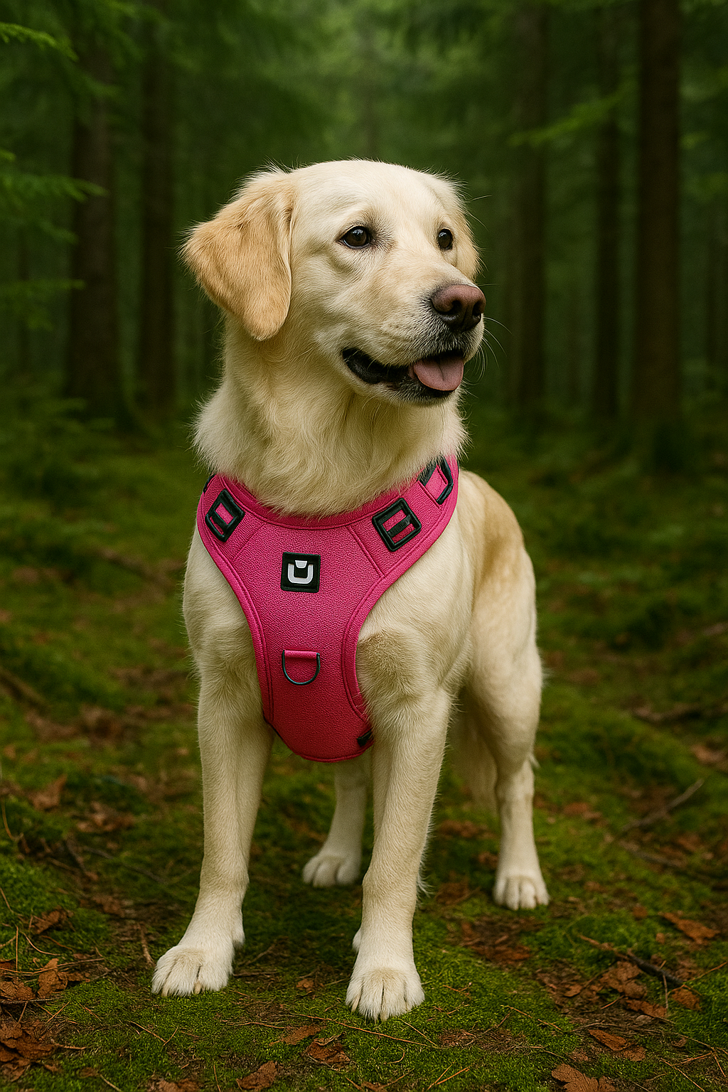 Anti-Pull Dog Harness with Padded Vest & Top Handle – Adjustable No-Choke Walking Vest for Dogs