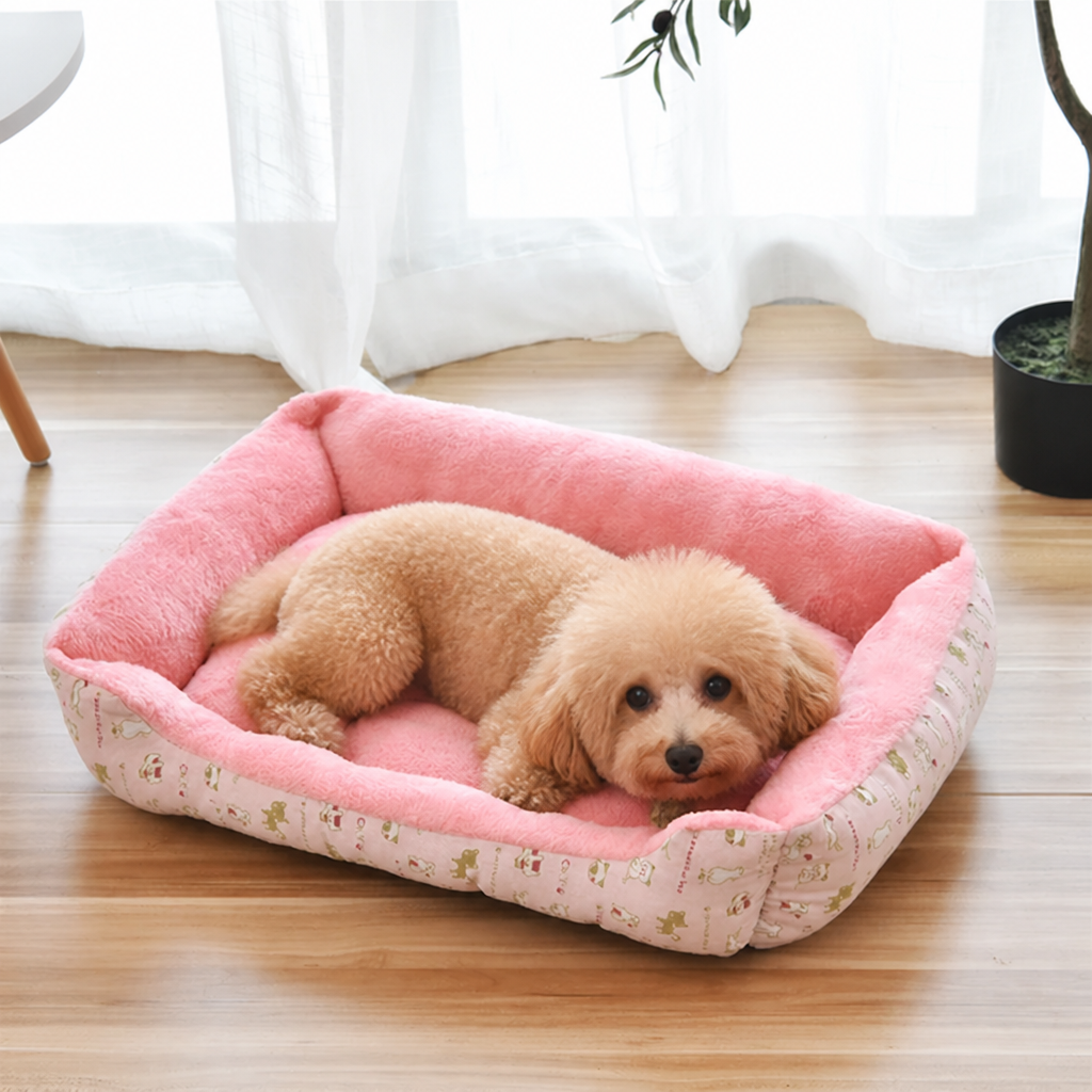 Ortekor Handmade Donut Plush Bolster Bed (Multiple Sizes)