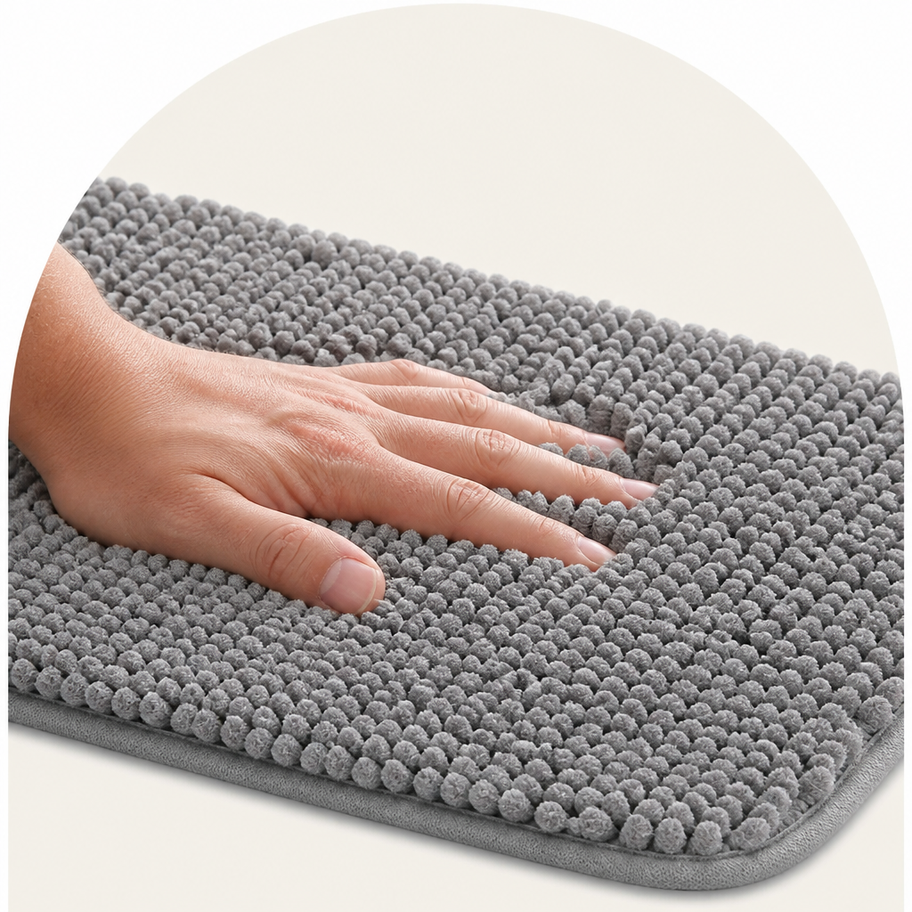 Ortekor Quick-Dry Microfiber & Non-Slip Dog Door Mat