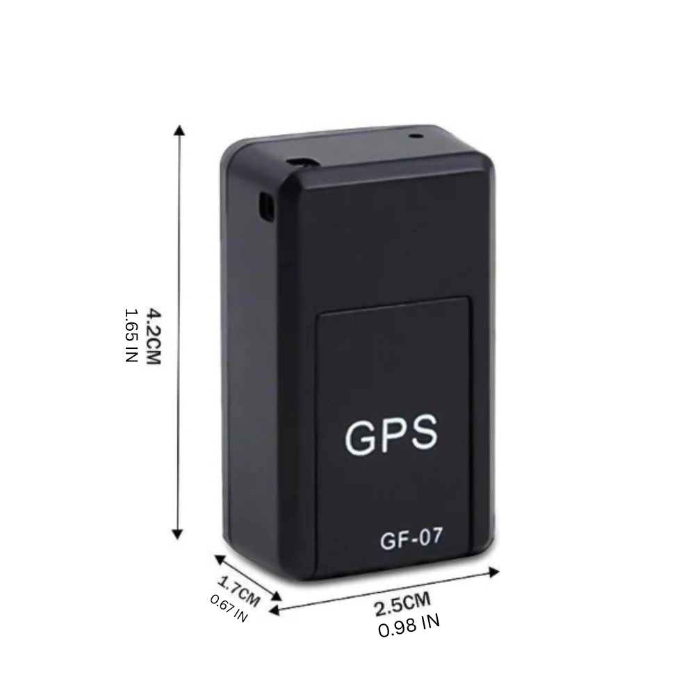 Dispositivo GPS compacto con audio y base magnética