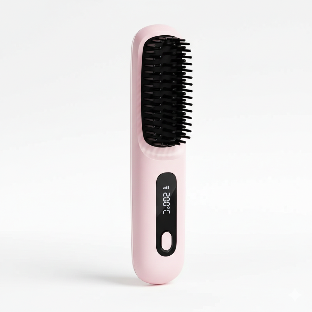 AirLuxe Travel Pro | Secador de pelo iónico inalámbrico con tecnología antiencrespamiento | Solución portátil para un cabello sedoso y suave