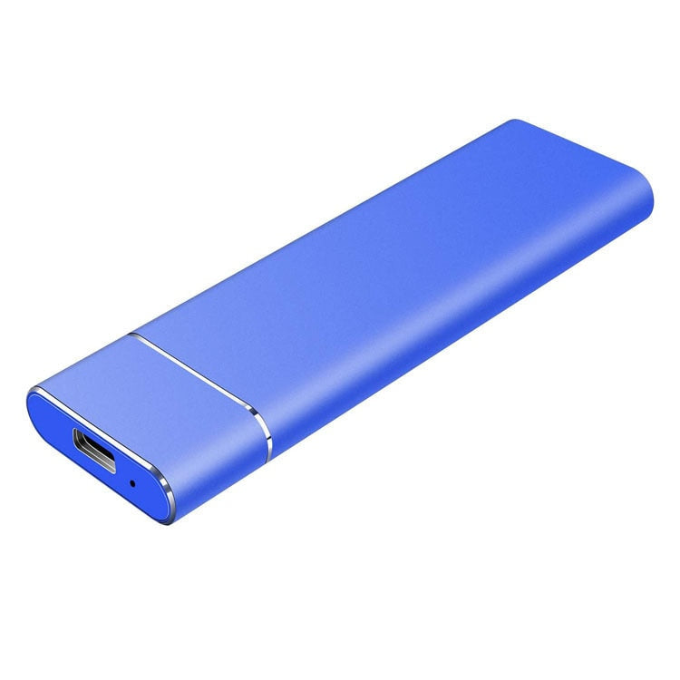 10TB Portable External Hard Drive USB 3.0 High-Speed Data Storage Black Silver Blue Red Desktop Laptop Backup for Mac & PC