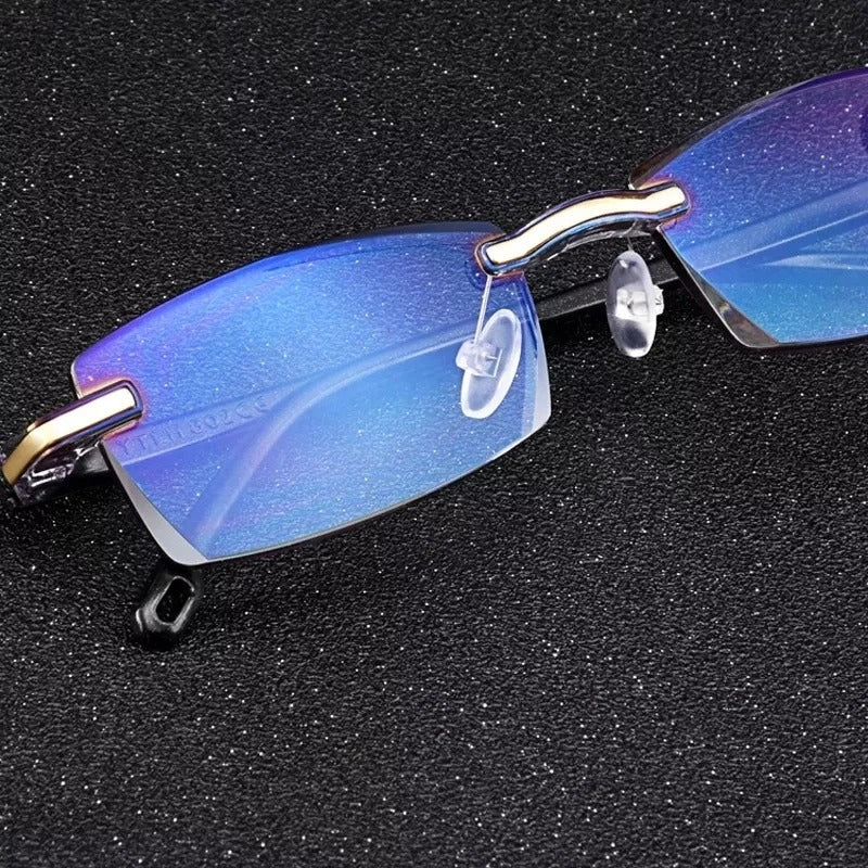 Gafas de lectura ClearVision, duraderas, con filtro de luz azul