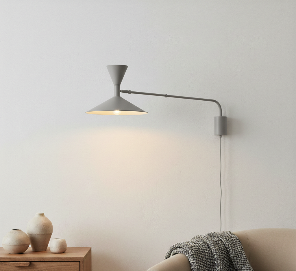 Aplique de pared LED de aluminio minimalista: diseño moderno para sala de estar, pasillo y dormitorio