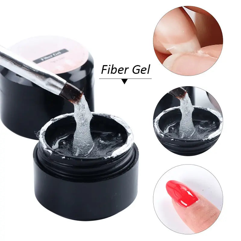 Nail Repair Gel for Cracked & Damaged Nails – No UV Light Required – Clear Protective Coating for Natural Nails