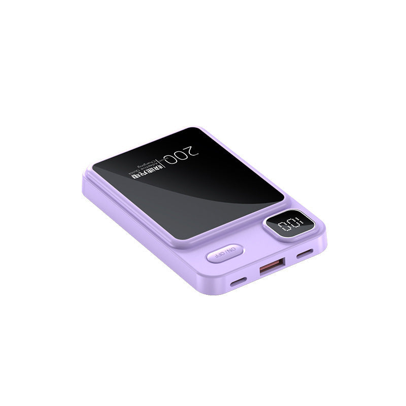 Ortekor Best Power Bank | Mejor cargador portátil con carga inductiva y pantalla digital | Power bank portátil de alta capacidad para iPhone, Samsung y Android