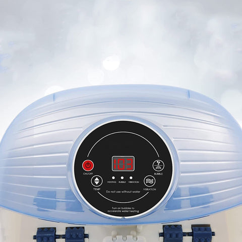 Relaxing Foot Spa | Vibrating Foot Massager with Temperature Control & Bubble Bath for Ultimate Comfort