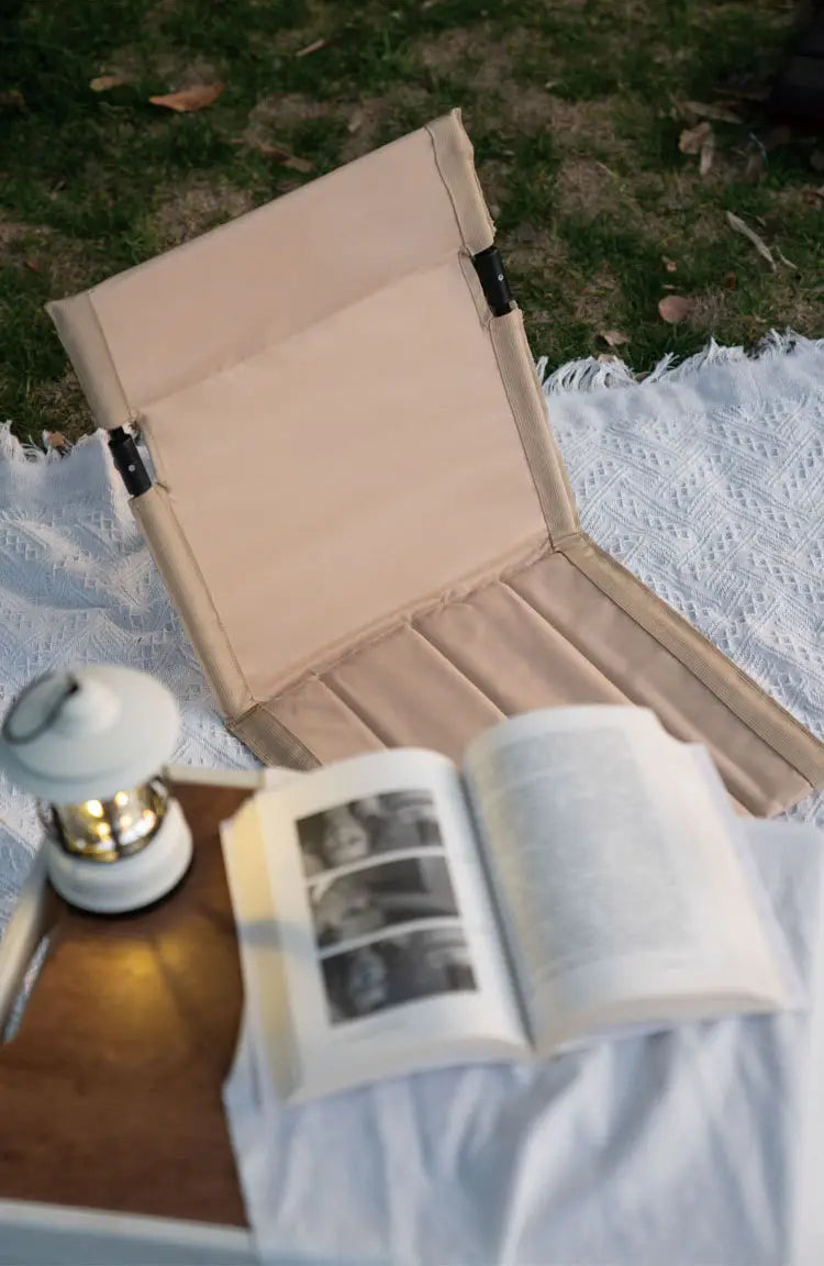 Comodidad al aire libre | Silla de camping plegable con diseño ergonómico | Ligera y portátil para la máxima relajación al aire libre