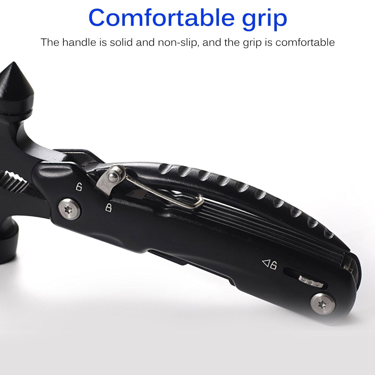 Versatile Survival Tool | Multifunctional Outdoor Equipment with Durable Design | Essential Gear for Camping and Hiking
