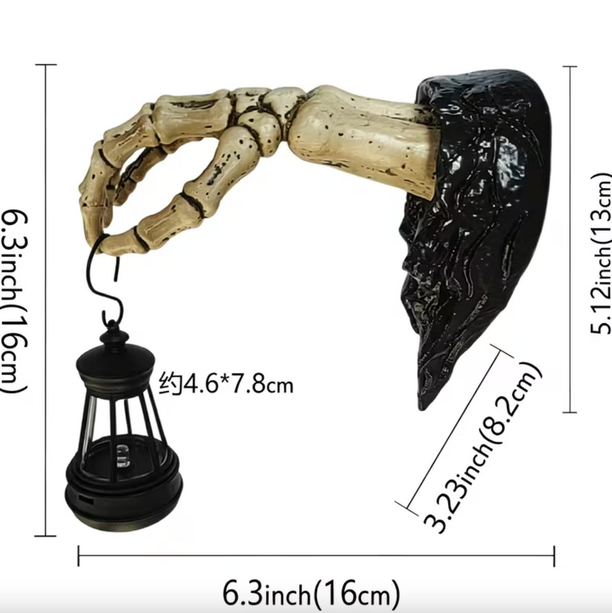 Grimreach™ – Skeleton Hand Lantern
