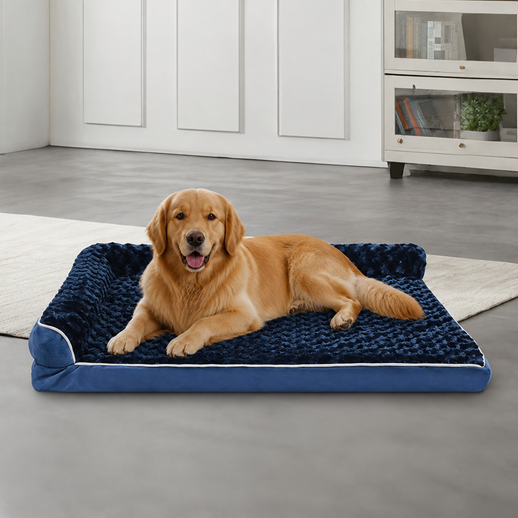 Ortekor Non-Slip & Removable Cover Dog Sofa Bed
