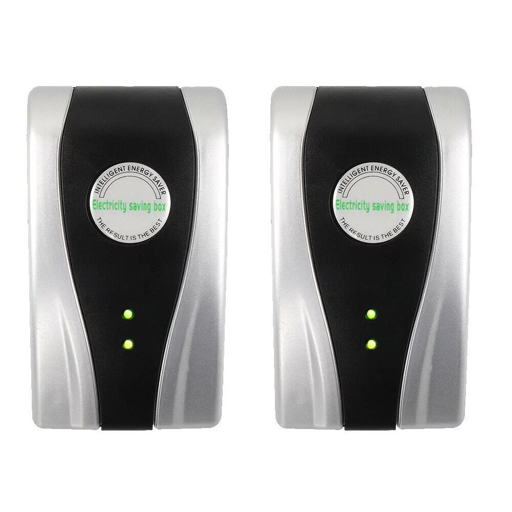 Dispositivo optimizador de energía enchufable para gestión energética doméstica y protección de electrodomésticos – Estabilizador de voltaje compacto para sala de estar y dormitorio