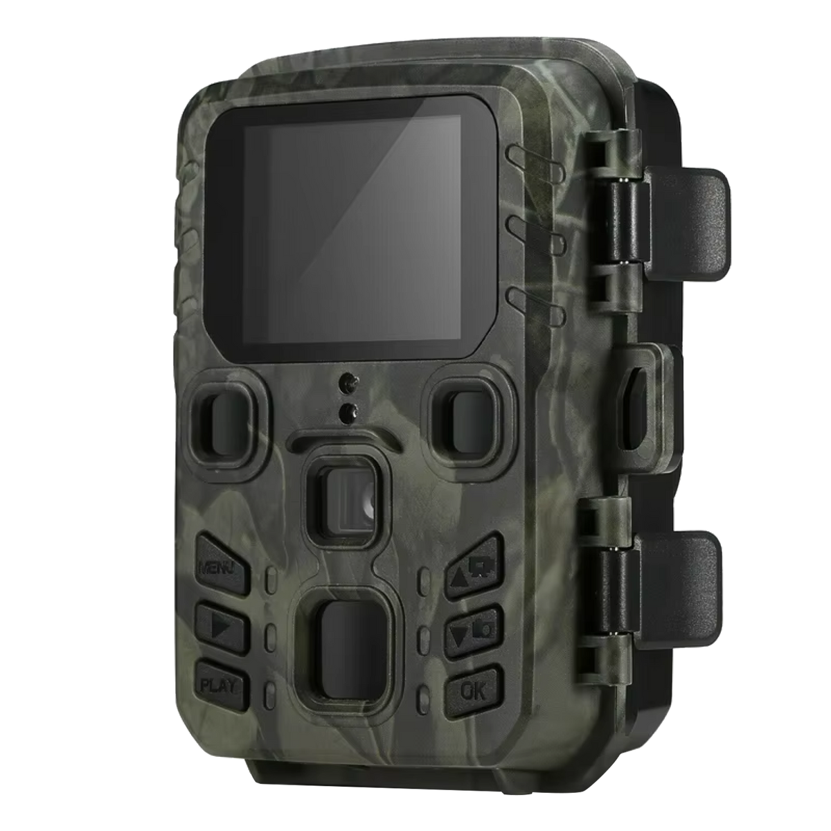 WiFi Trail Camera with Night Vision & Motion Sensor for Outdoor Wildlife Observation & Property Security Monitoring