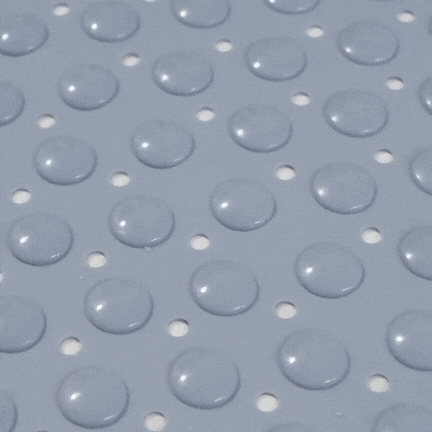 SafeGrip | Alfombrilla de ducha antideslizante con cepillo integrado para pies | Higiene mejorada para duchas seguras y limpias