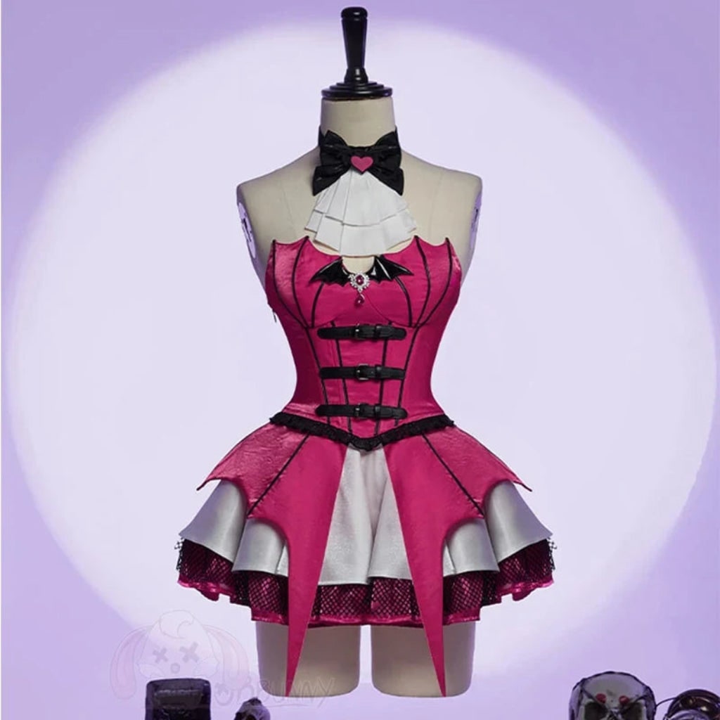 Vestido de vampiresa gótico elegante | Disfraz de manga larga para looks de Halloween impresionantes