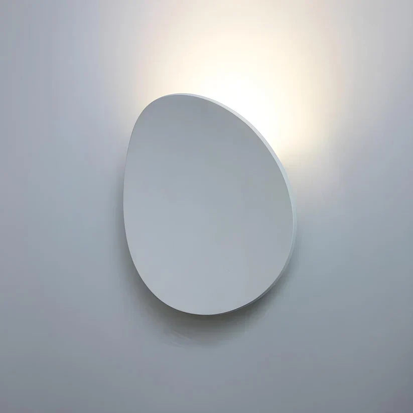 Contemporary Circular Sconce with Integrated 7W LED for Bedroom Hallway Living Room Ambient Glow Aluminum Construction Minimal Profile