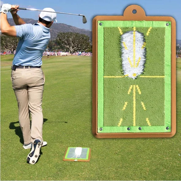 Ayuda de entrenamiento precisa para analizar el swing de golf con retroalimentación instantánea