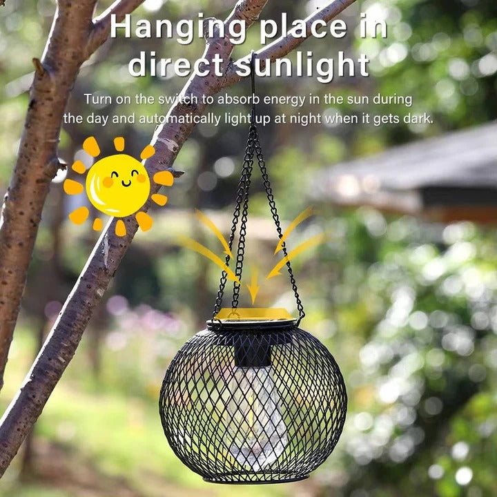 Luz brillante de jardín alimentada por energía solar