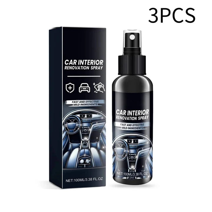 Kit de spray eficaz para limpiar el salpicadero del coche