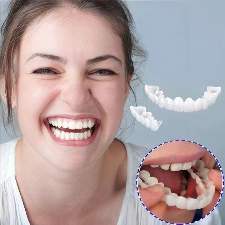 Carillas de Quita y Pon Easy Fit para Dientes Superiores e Inferiores