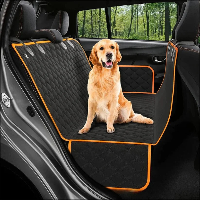 Extensor de asiento de coche para mascotas con base antideslizante y fondo resistente