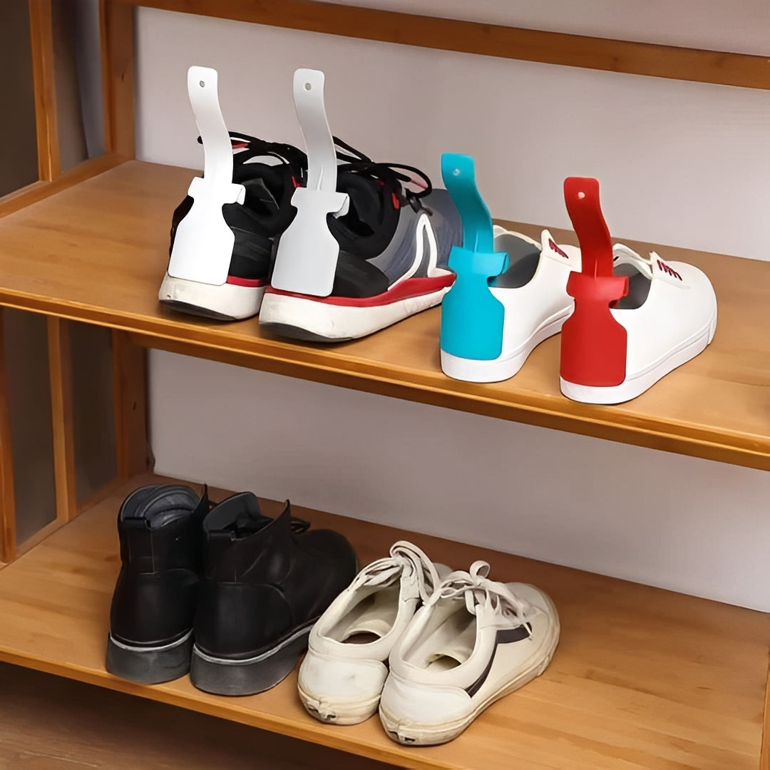 Fácil Ayuda de Calzador con Clip para Todos los Zapatos