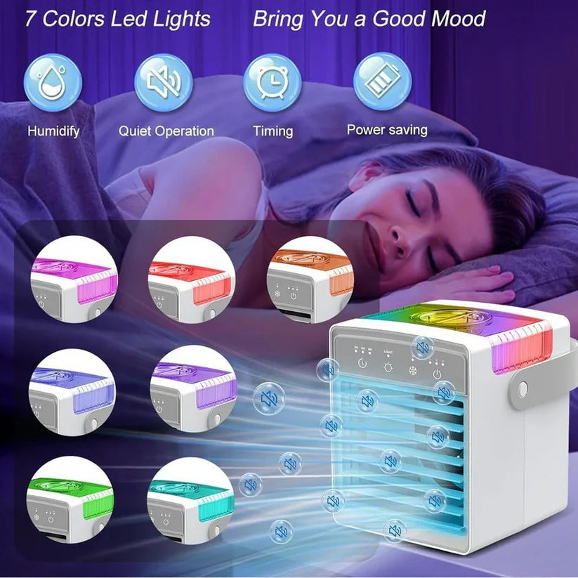 Mini enfriador de aire personal para el hogar y la oficina