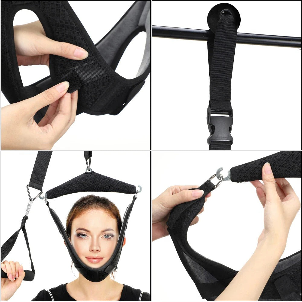 Cómodo soporte ortopédico para estirar el cuello