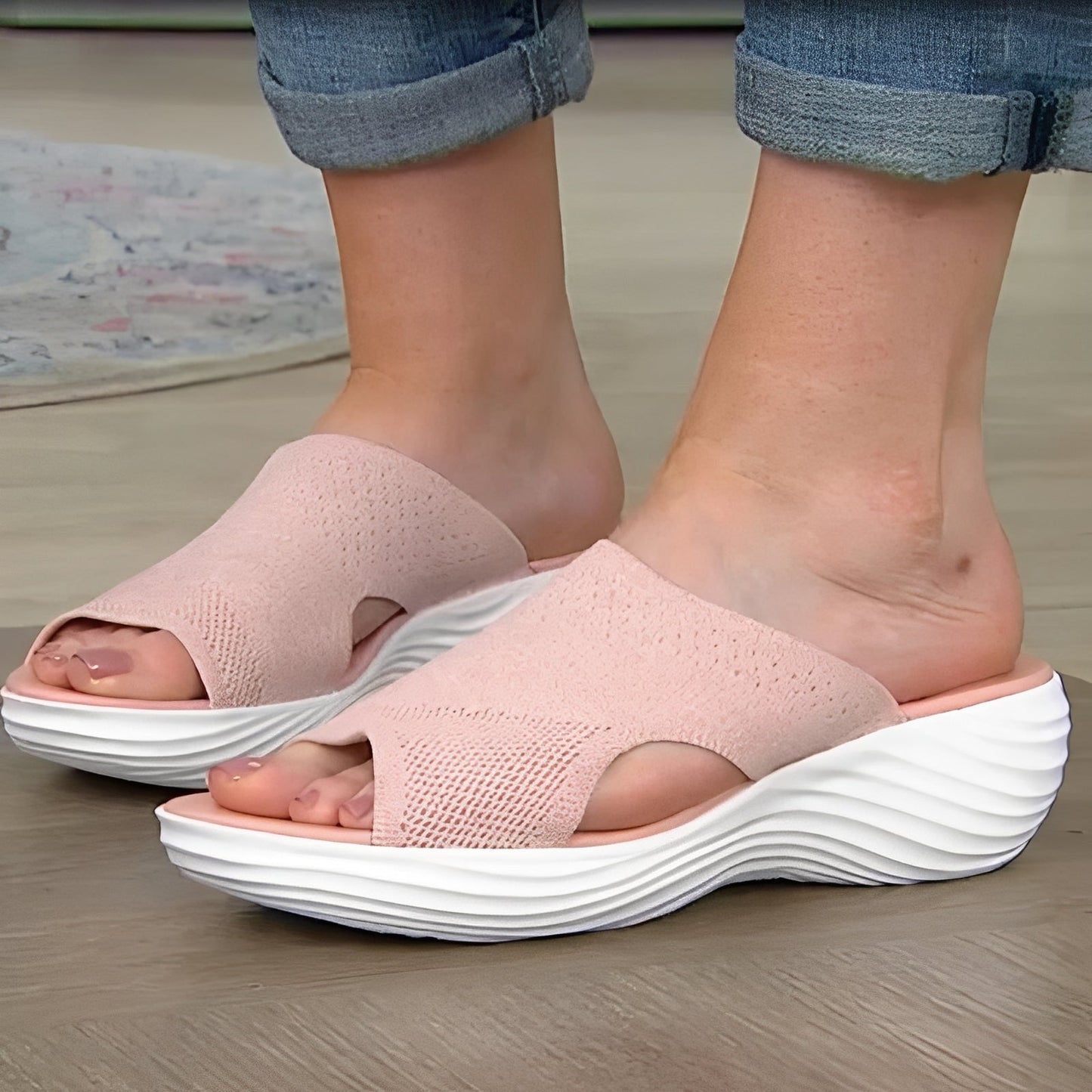 Sandalias cómodas para mujer con soporte para el arco