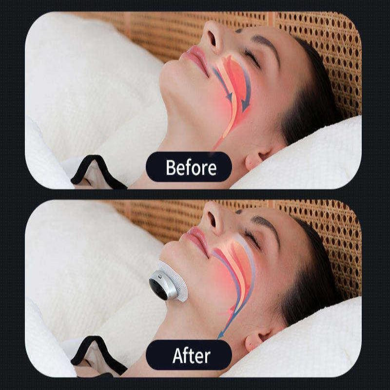 Cómoda correa para la barbilla con modos de vibración suave