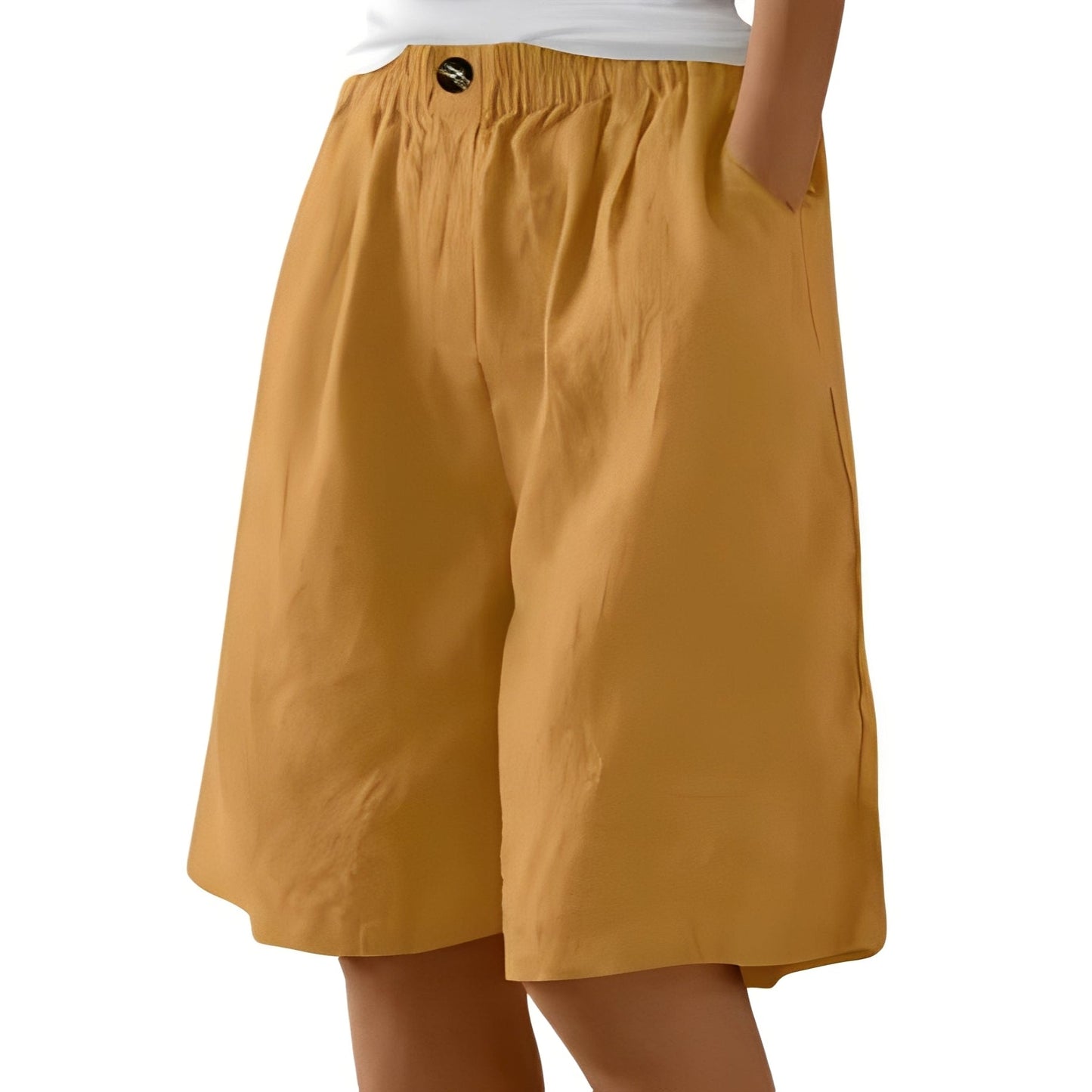 Pantalones Cortos Informales Cómodos y Transpirables