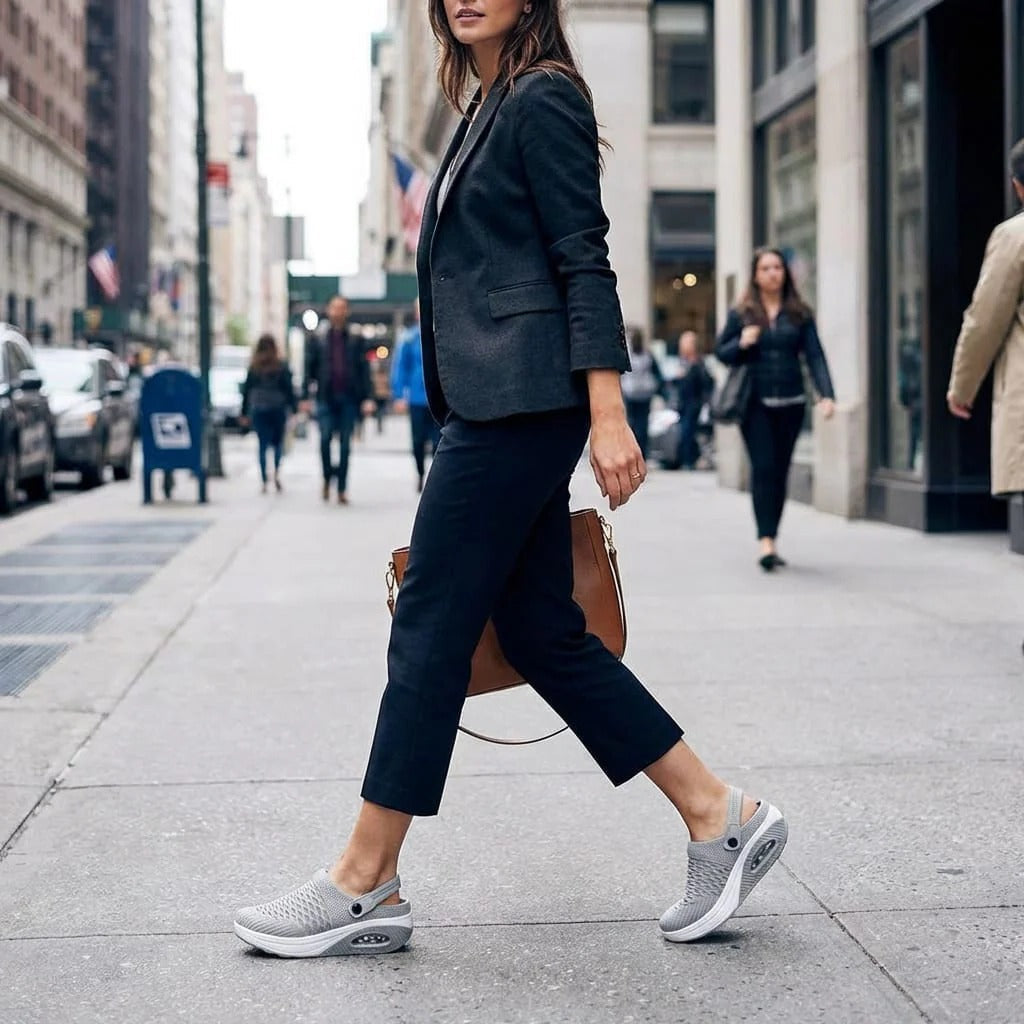 Zapatos Cómodos para Caminar con Soporte de Arco