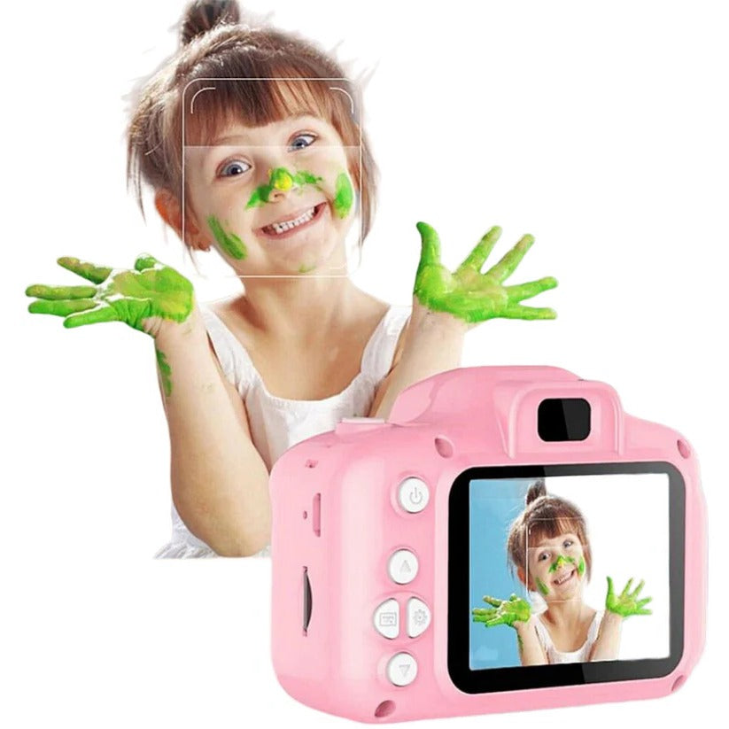 Divertida cámara digital para niños con modo de vídeo