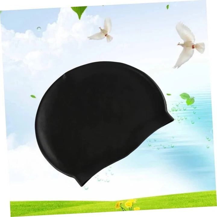 Gorro de natación cómodo para nadadores adultos