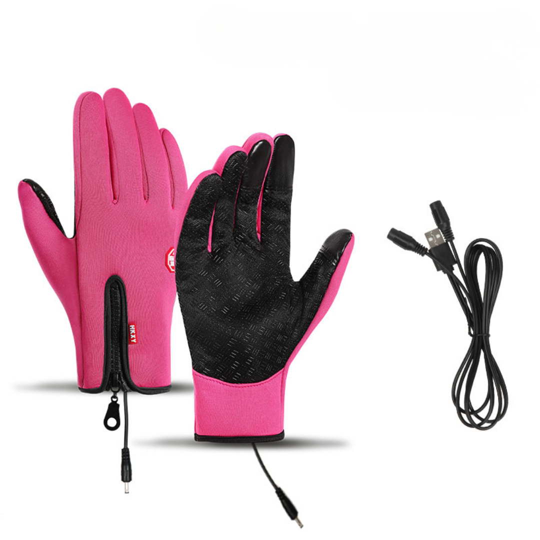 Warm‘Grip | Guantes de invierno térmicos antideslizantes con niveles de temperatura ajustables | Resistentes a la intemperie para mayor comodidad en exteriores