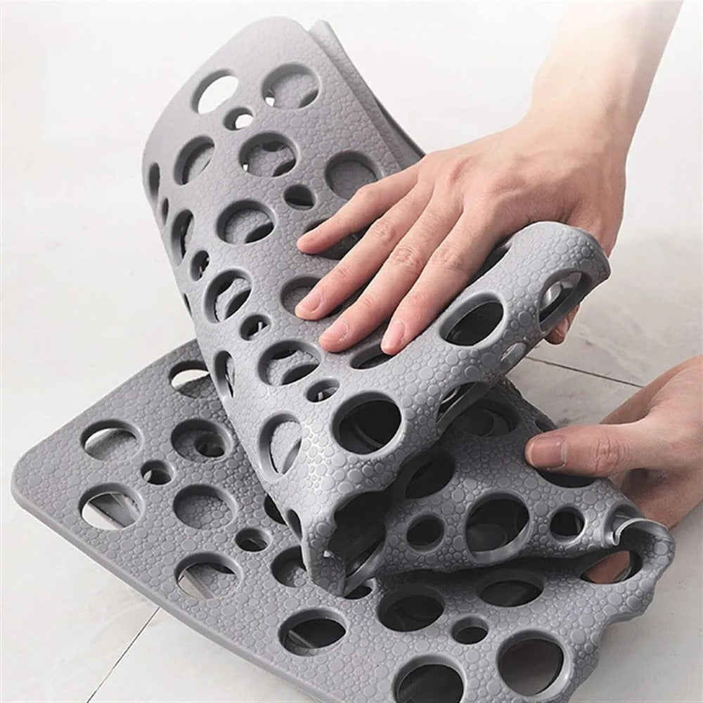 Alfombrilla de agarre para ducha para seguridad en el baño