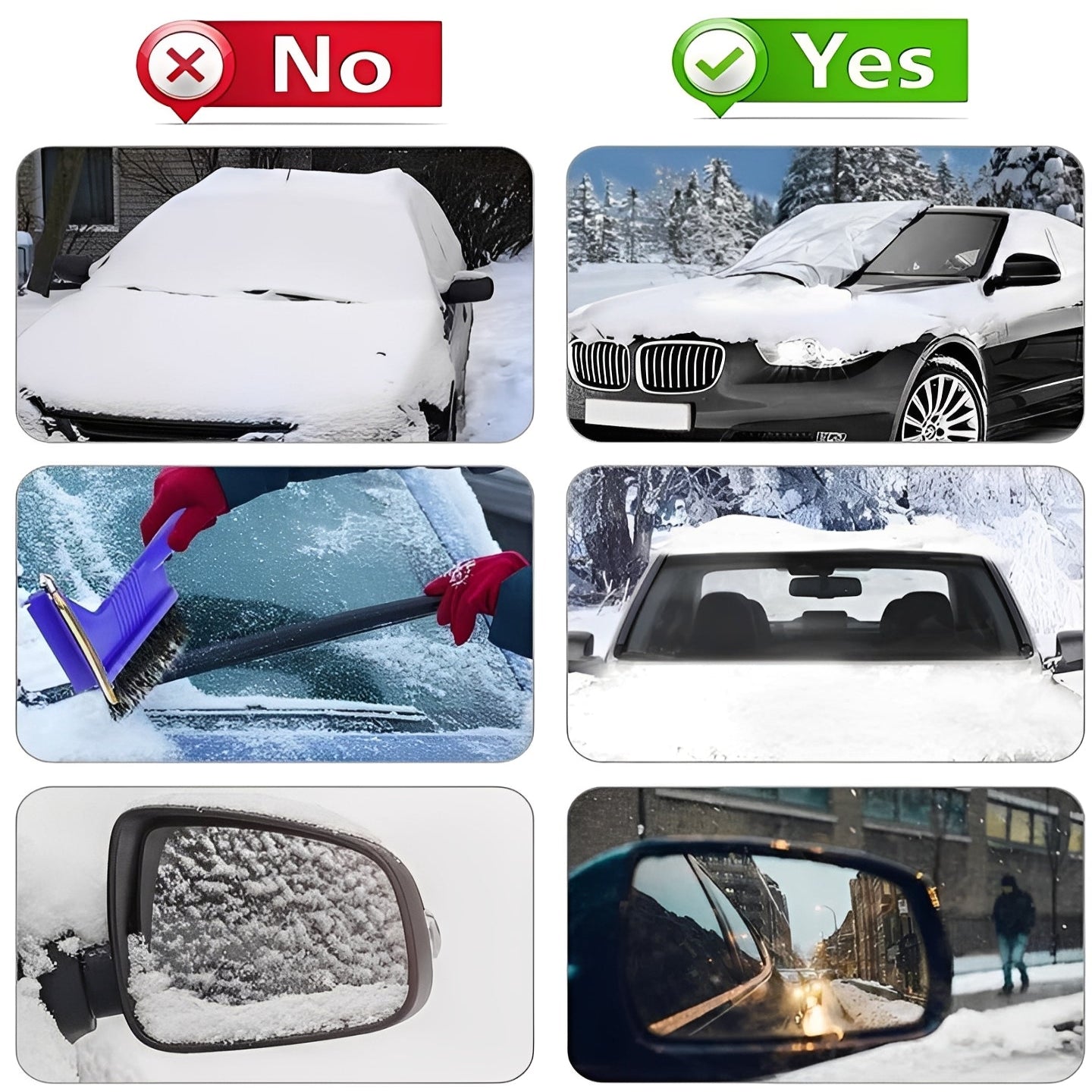 Parasol Protector Universal para Parabrisas de Coche