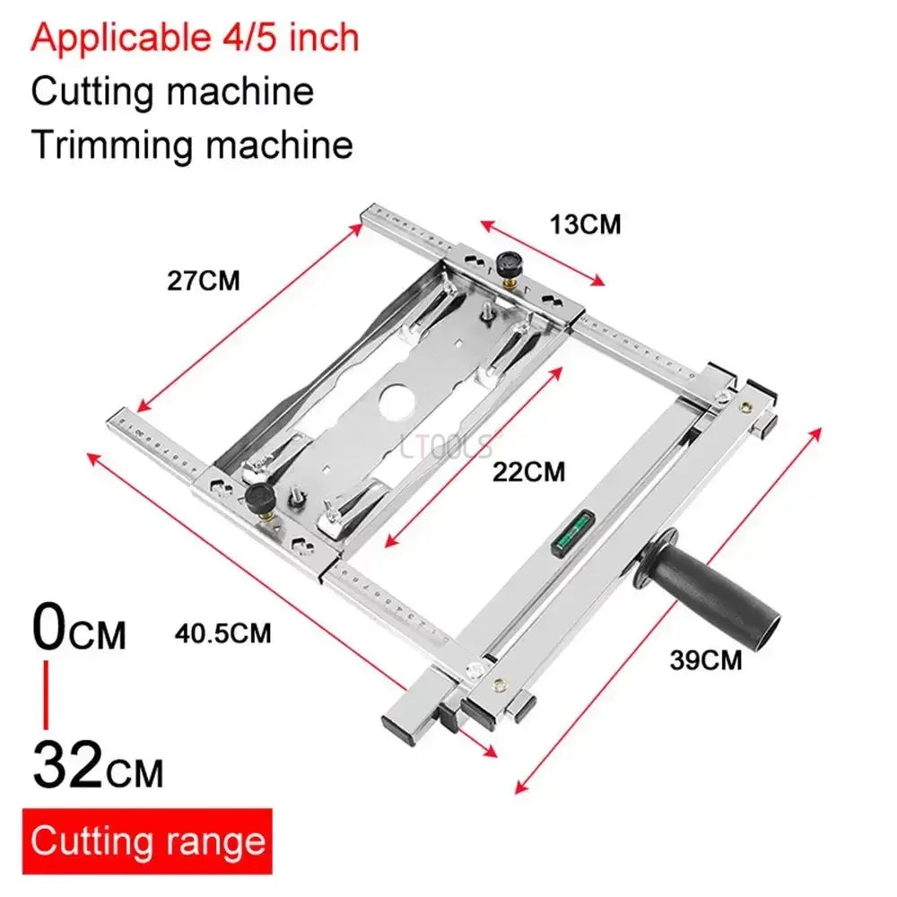 Adjustable Aluminum Straight Edge Guide for Circular Saws 0-12.6 Inches Woodworking Jig Rip Cut Fence Panel Trim Cabinet DIY Workshop Tool