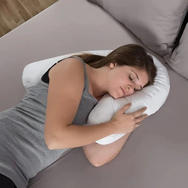 Almohada ortopédica Contour para dormir con recorte para el oído