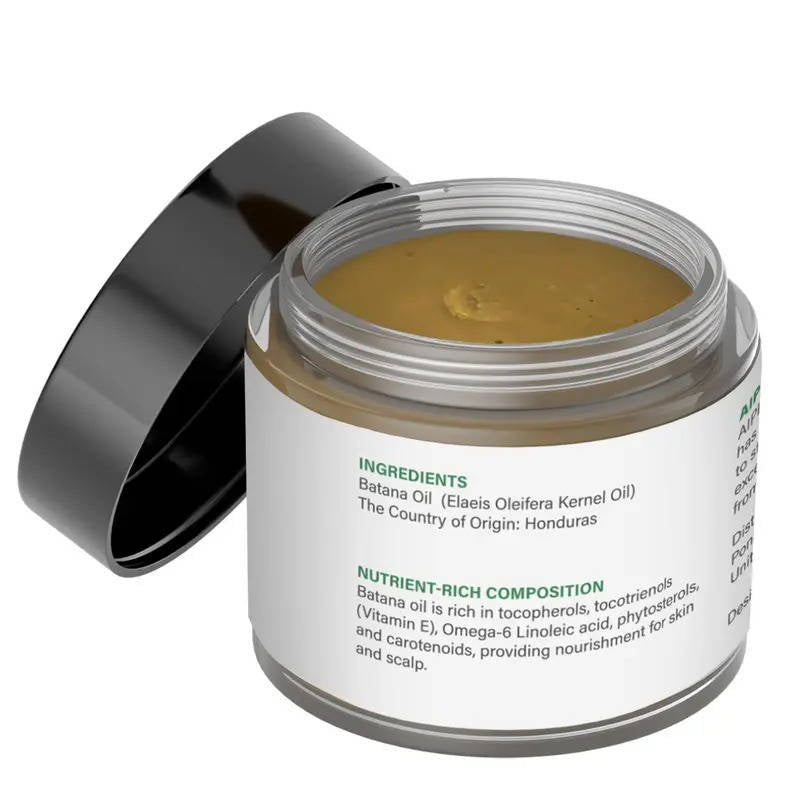 Aceite natural de Batana para un cabello y cuero cabelludo sanos