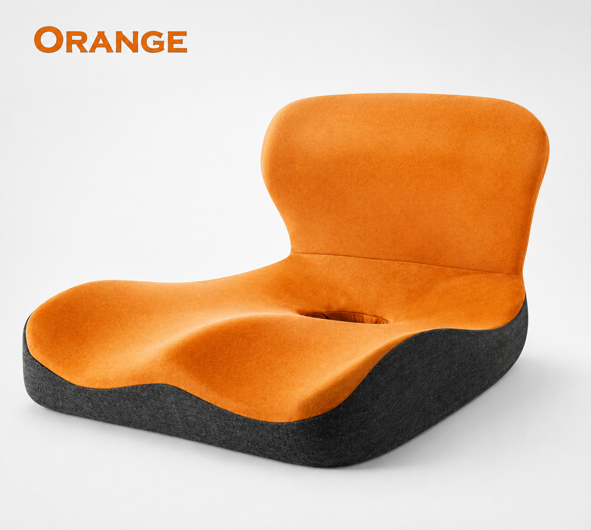 Cojín de silla de oficina para soporte lumbar, cojín de espuma viscoelástica para asiento de coche, cojín ergonómico para aliviar el dolor de cóccix