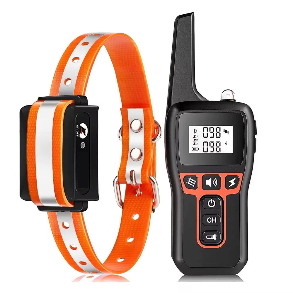 Remote Dog Training Collar with 3 Correction Modes, 3280 ft Range, Waterproof Rechargeable E-Collar for Small to Large Dogs 4-120 lbs