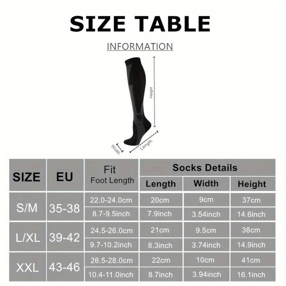 Calcetines Deportivos de Sujeción para Mujer, Calcetines de Running que Absorben la Humedad
