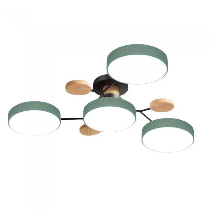 Lámpara de techo LED nórdica elegante, estilo rama de árbol