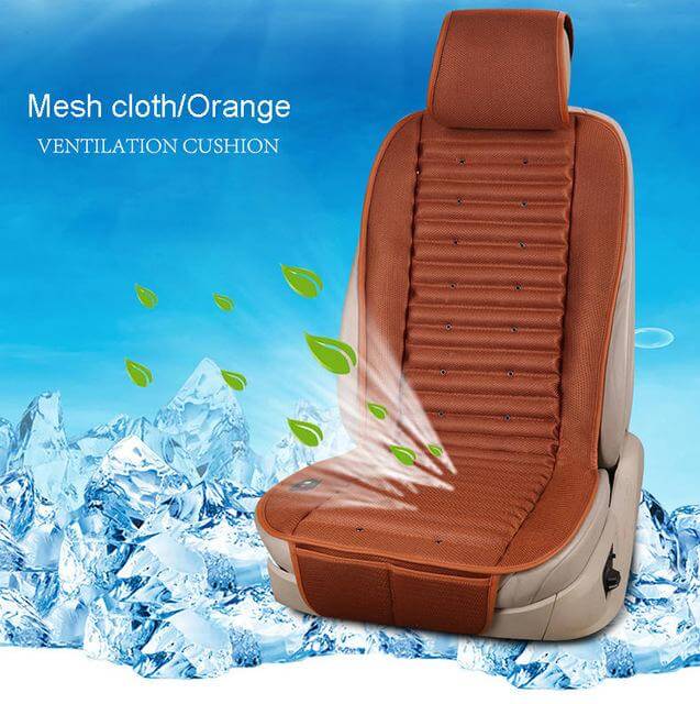 Air-Cooled Car Seat Cover with Integrated Fan for Ultimate Comfort