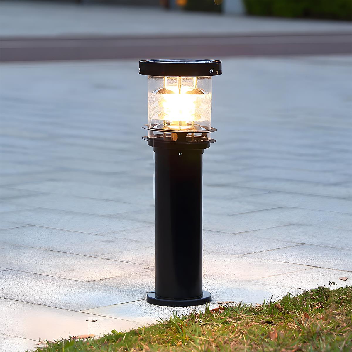 Lámpara de poste para exteriores moderna con clasificación de impermeabilidad IP65 | Diseño duradero para jardines y patios